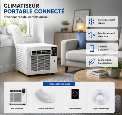 Climatiseur de Bureau Portable Silencieux